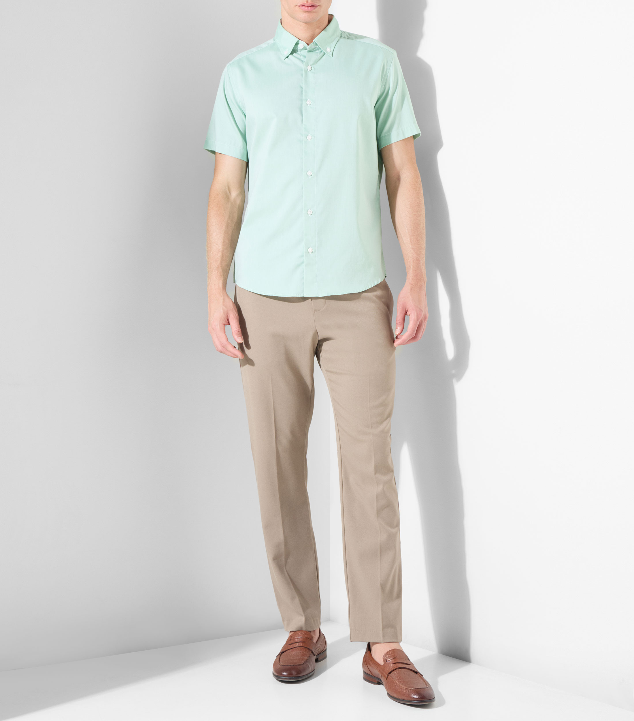 Camisa con manga corta Hombre